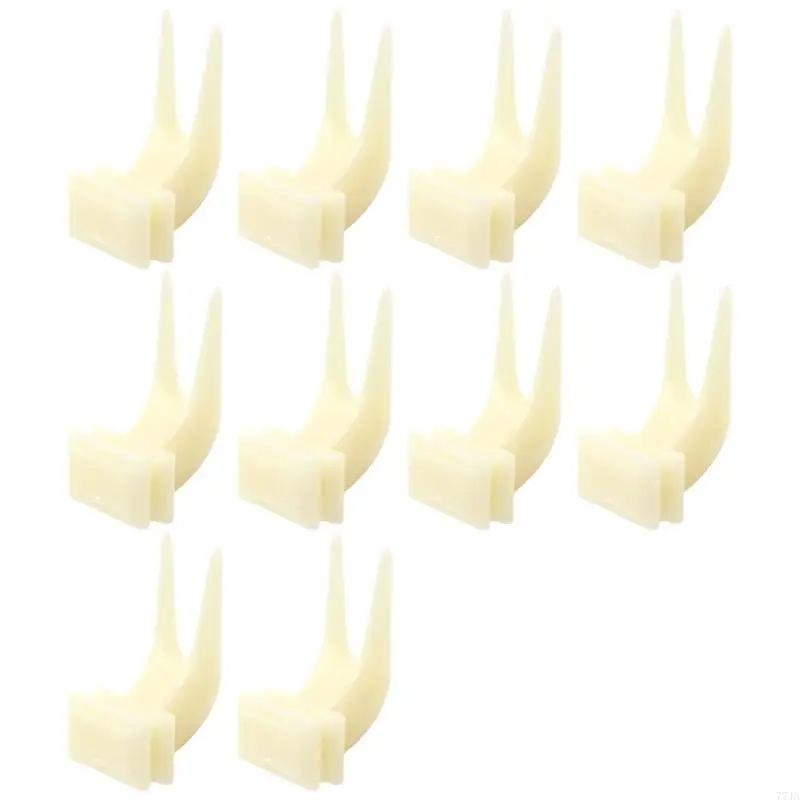 77JA 10pcs Bird Fork Người giữ thức ăn Birdcage Foraging Fruit Hold