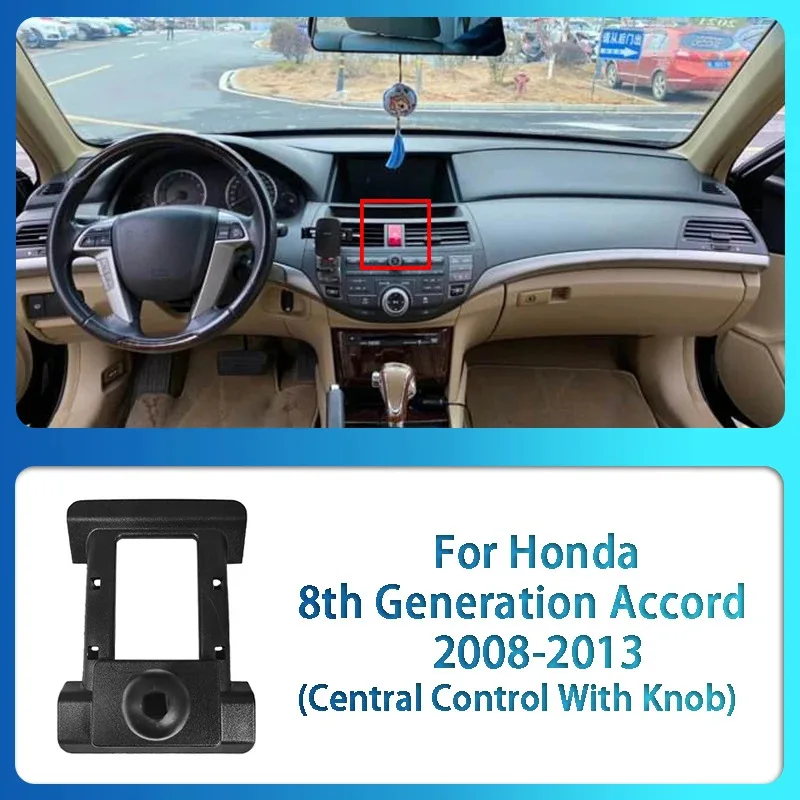 Car Special Mobile Phone Holder Base Vent Mount Bracket Clip For Honda Accord Inspire City Greiz Vezel Crider Envix Car Styling