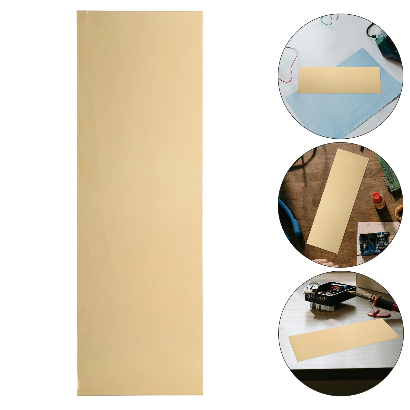 

Premium Brass Sheet 1Mm 2Mm Metal Plate For Home Decor Electronic Components Mechanical Parts Repair Hardware Crafts