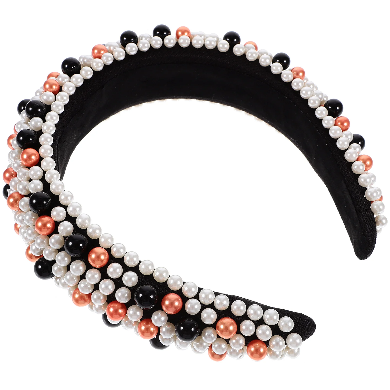 

Pearl Headband Hair Accessories 4cm Wide Women Headbands Plastic Bands Girls Beach Parties Travel Festivals Lightweight Pearl
