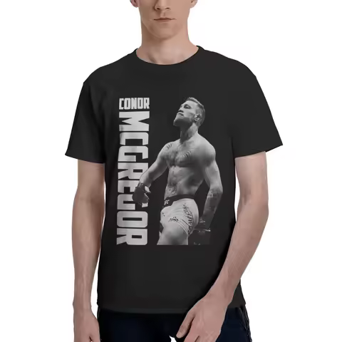 Conor Mcgregor The Walk 100% Cotton Casual Breathable Confortable Top Funny Ugus T-Shirts Men Clothes