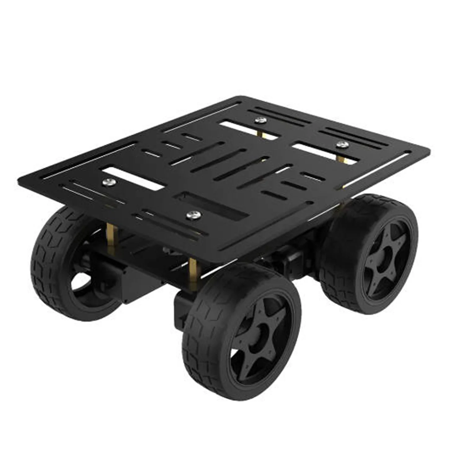 Hiwonder 4WD Chassis Car Kit Mecanum Wheel with Aluminum Alloy Frame, TT Motor Smart Robot Car Kit