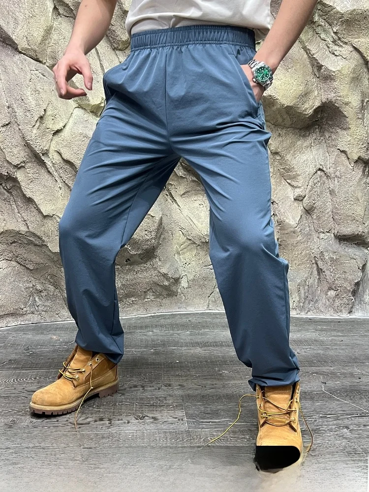 

3D Tailored Men's Casual Pants Quick Dry Breathable Cloud Sensation Technology Autumn New Arrival Business Casual Straight Leg