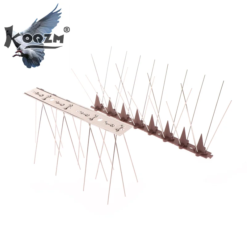 1 Set Stainless Steel Anti Pigeon Spikes Bird Spikes Pigeon Spikes And Bird Repeller Deterrent Anti Bird Pigeon Repellent