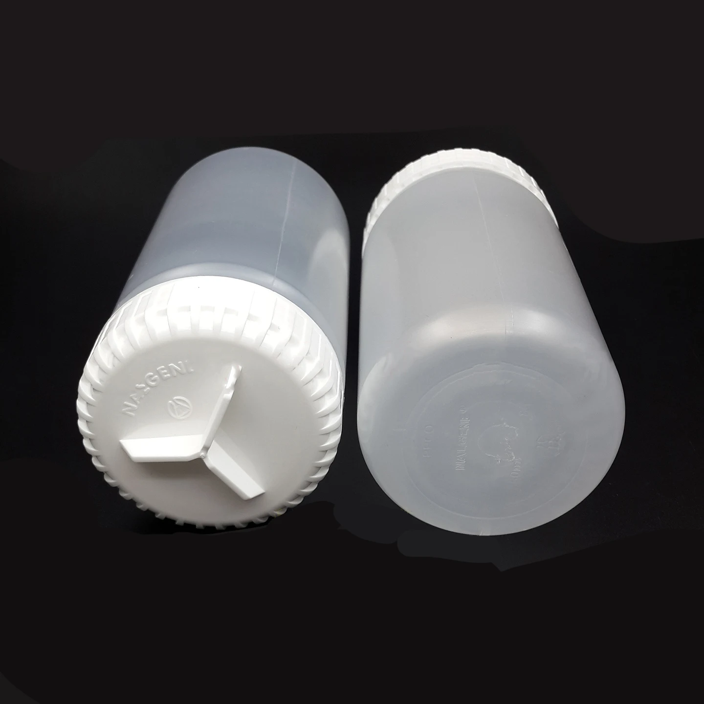 زجاجة طرد مركزي عالية السرعة 250 مل مادة ppco عالية السرعة زجاجة عينة الطرد المركزي مقاومة درجات الحرارة العالية 8 عبوات