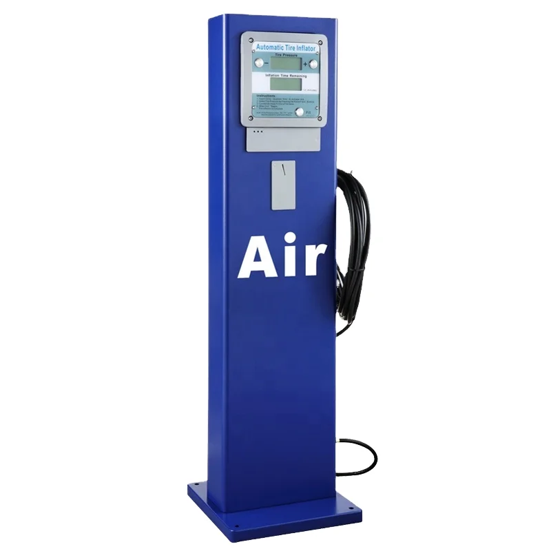 G5 Heavy-Duty Automatic Digital Truck Tire Inflator Coin-Operated Metal Self-Service Machine For Gas Stations