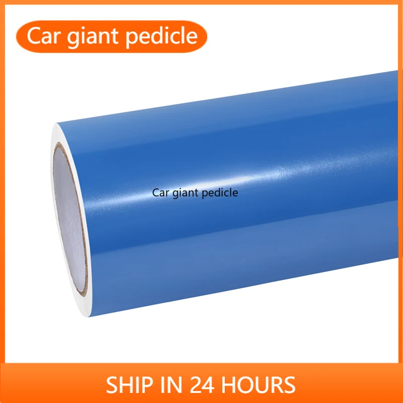 Highest quality Gloss Abudhabi Blue vinyl Wrap Film Car Wrap Film Non degumming Non fading quality Warranty 1.52M*17M roll
