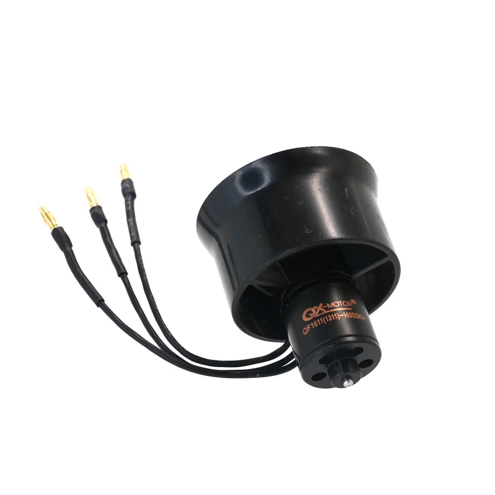 

QX-MOTOR 30mm EDF 6 Blades Ducted Fan QF1611 4000/6000/7000/14000KV Brushless Motor for Remote Control fixed-wing aircraft parts