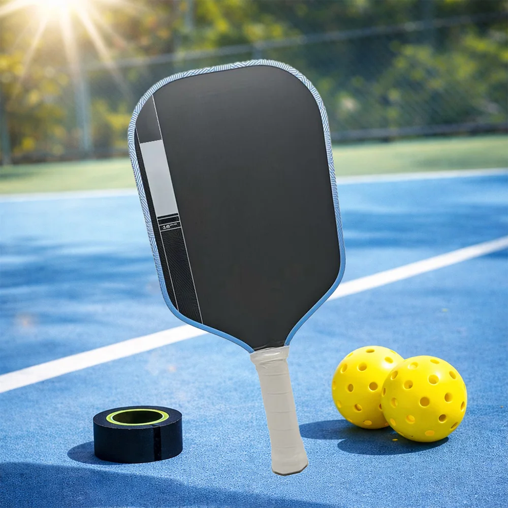 

2026 Pro New GEN5 Rough Surface Customized EVA Foam 16mm Thickness Thermoformed Toray T700 Carbon Fiber Pickleball Paddles