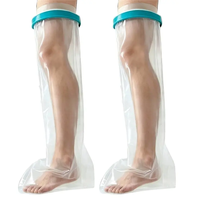 ABIT Reusable Cast Covers For Shower,Full Leg, Waterproof For Foot/Calf After Surgery, For Showering