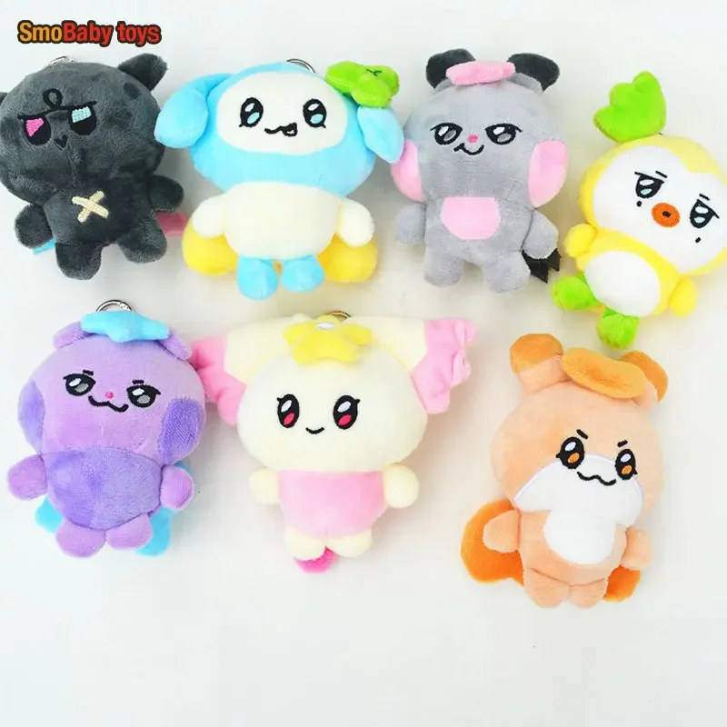 

Kpop ATEEZ Seonghwa Hongjoong Plush Key chain Cartoon Pop Up ANITEEZ Yunho Yeosang San Stuffed Doll Fans Gifts