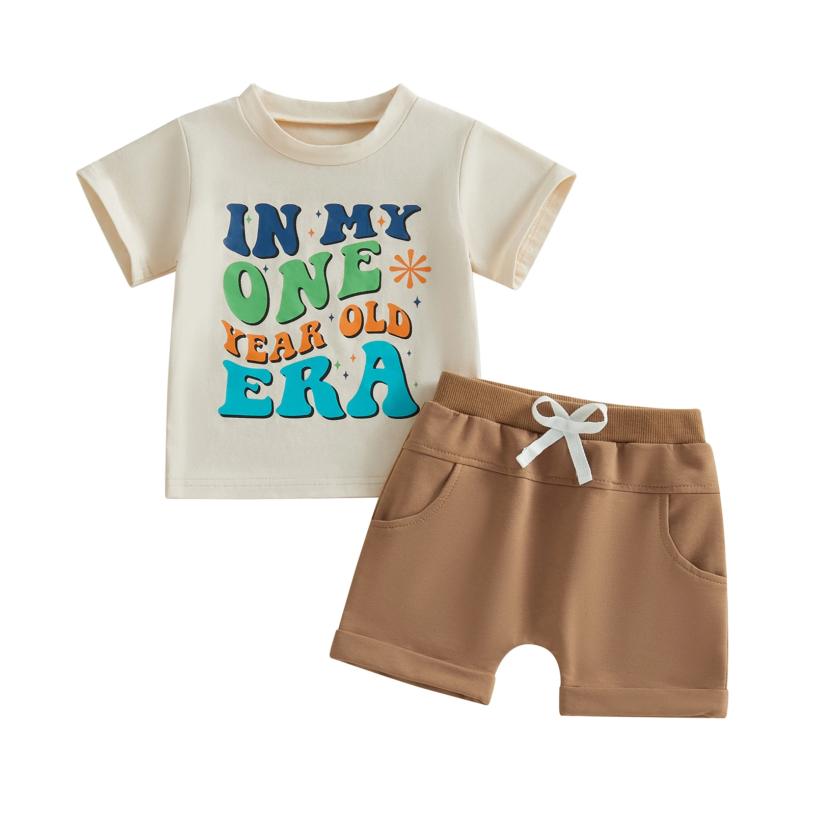 conjuntos-de-shorts-para-o-dia-de-aniversario-de-meninos-manga-curta-gola-redonda-tops-com-estampa-de-letras-e-shorts-com-cordao
