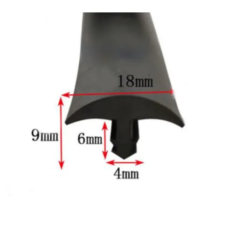 T type sun room sealing strip cable trench rubber strip electric box electric cabinet gap filling strip rubber profile