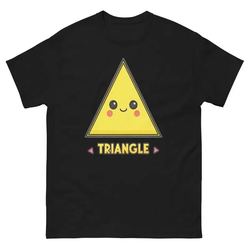 Triangle Musical Instrument Illustration T Shirt
