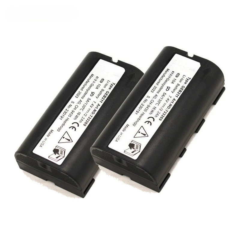 ل Leicca TS02 TS06 TS09 TS15 TPS1200 سلسلة مجموع محطة GS15 GS10 GPS1230 GPS معدات المسح بطارية GEB211