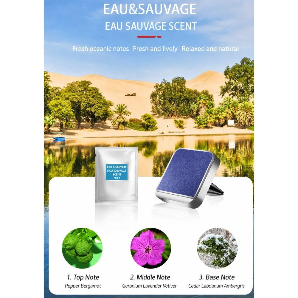 Car Air Vent Perfume Diffuser Long Lasting Auto Aromatherapy_voghion.com