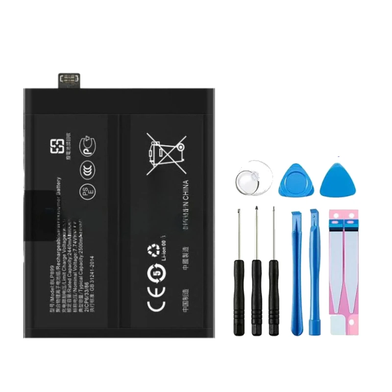 7.74V 5000mAh High Quality BLP899 Capacity Mobile Phone Replacement Battery For OnePlus 10 Pro  / 1+10 PRO Phone Battery + Tools
