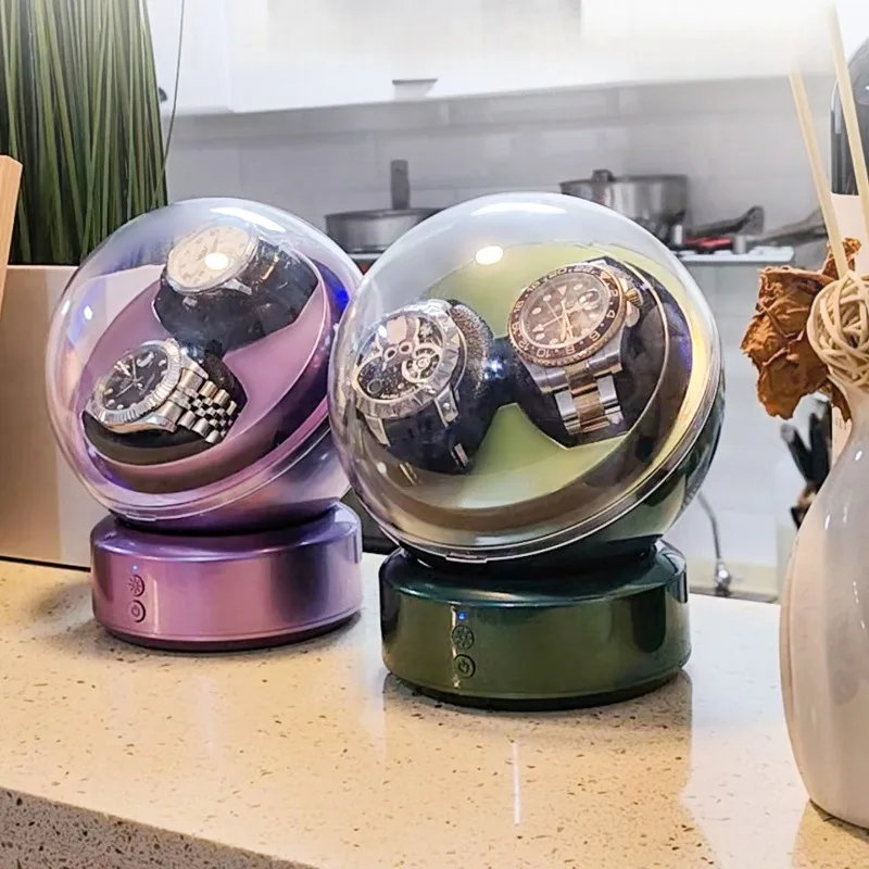 

Household Mechanical Watch Winder Automatic Wrist Watches Winding Machine Silent Watch Winders Multifunction Watches Winded