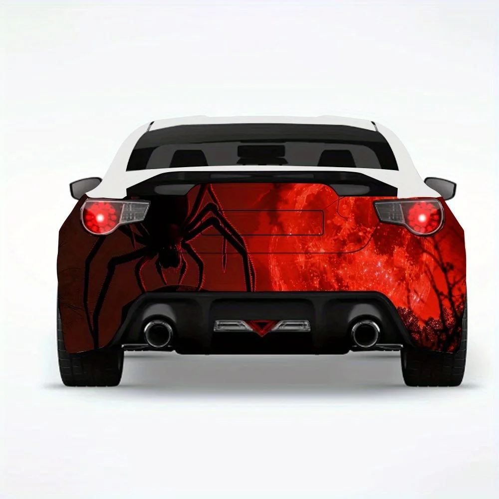 

Автомобильная наклейка «Паук на надгробие», автомобильные виниловые наклейки для украшения и защиты — водонепроницаемая самоклеящаяся виниловая наклейка