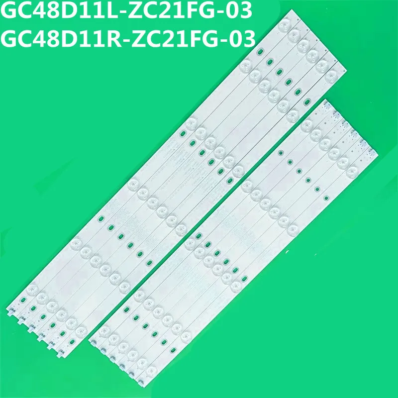 

Светодиодная лента подсветки для LD48E03M 48PFF3071/T3 48PFF5021/T3 48PFF5081/T3 GC48D11L-ZC21FG-03 GC48D11R-ZC21FG-03 BOEI480WU1