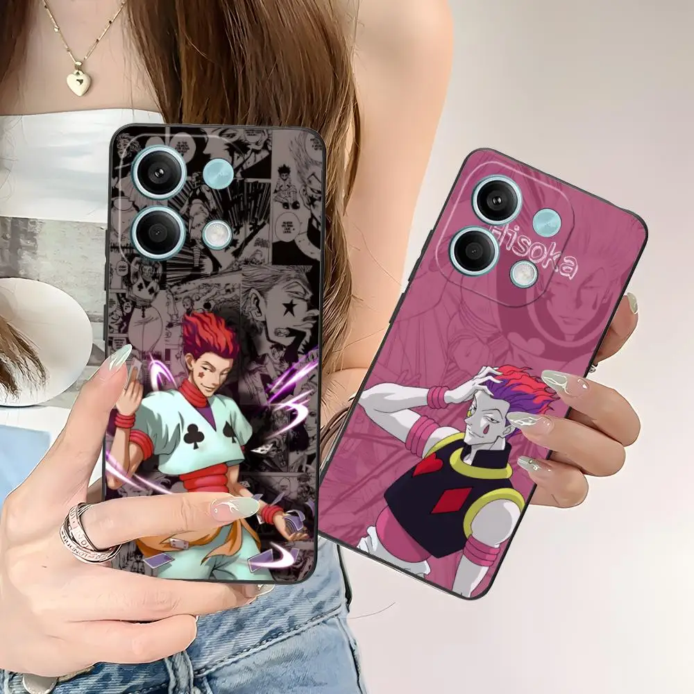 

Чехол для мобильного телефона Hunter Hisoka для POCO M6 M5 M4 M3 X7 X6 X5 X4 X3 F6 F5 F4 Pro GT 5G с цветным принтом, роскошный защитный чехол