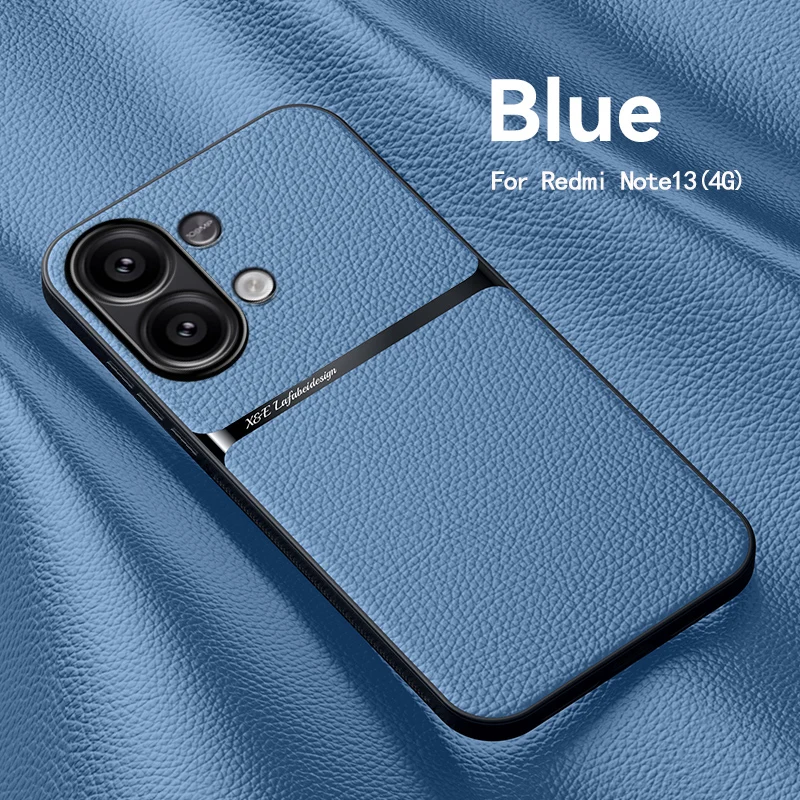 Чехол для For Xiaomi Redmi Note 13 4G Cases For Redmi Note 13 4G Phone Case Shockproof Silicone Protective Back Cover