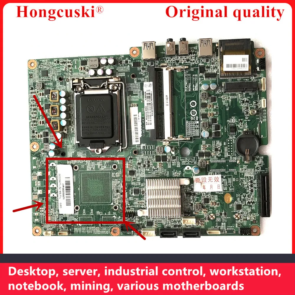 

90000856 For Lenovo CIH61S1 C340 WIN8 W/O USB3.0 MB SYSTEM BOARDS Fully Tested OK