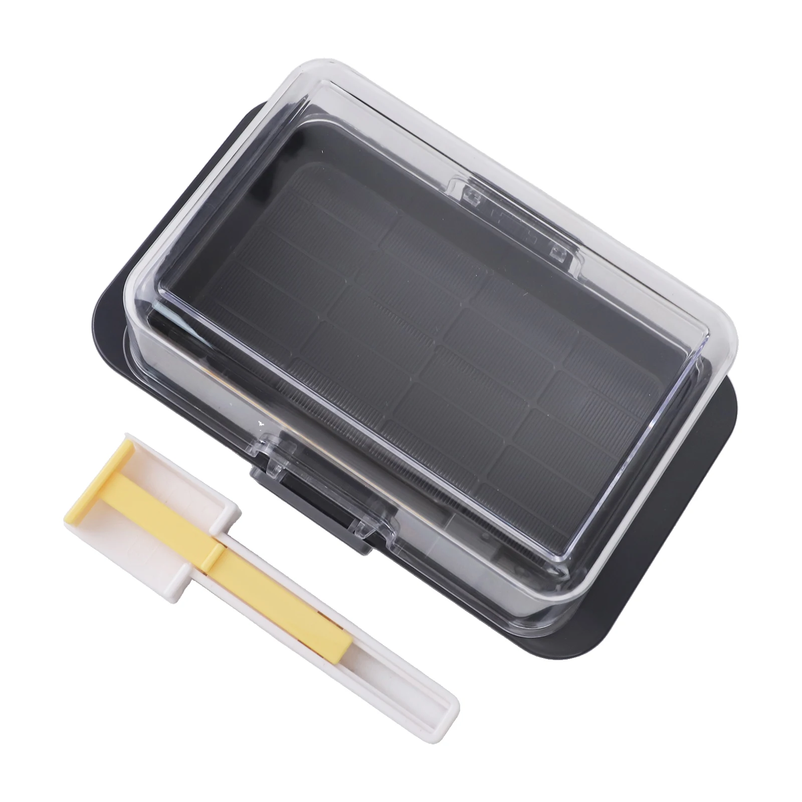 Dining Setup 2.7''*7.2''*4.3'' 6.8*18.5*11cm Refrigerator Door Butter Keeper Butter Container With Lid Design Easy Spread Design