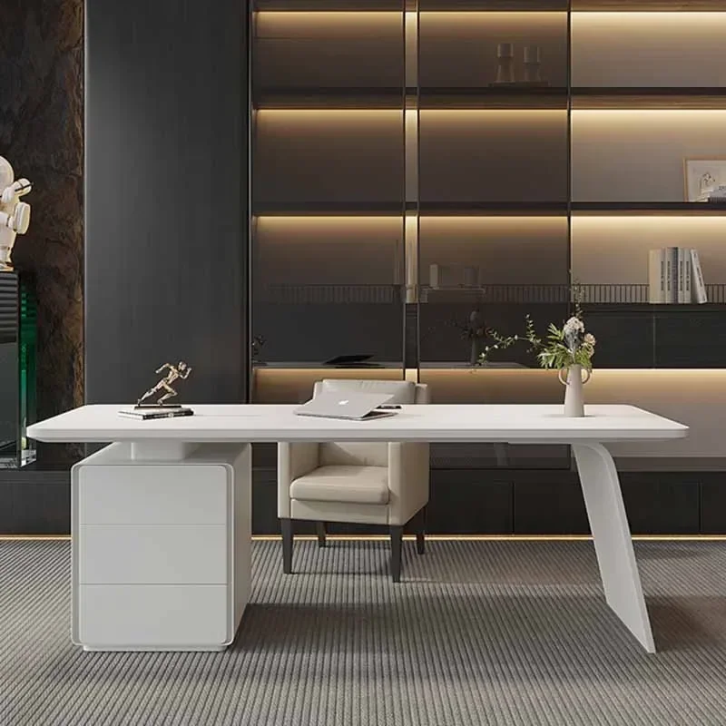

Водонепроницаемый роскошный офисный стол, современный письменный компьютерный стол, кабинет, белое хранилище, мебель Escritorio Oficina
