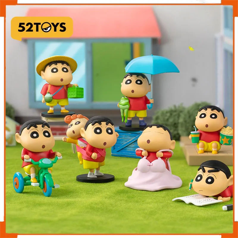 

52TOYS Crayon Shinchan Daily Series 3 Blind Box Office Collectible Toys Trendy Plaything Gifts Display Items Periphery Gifts