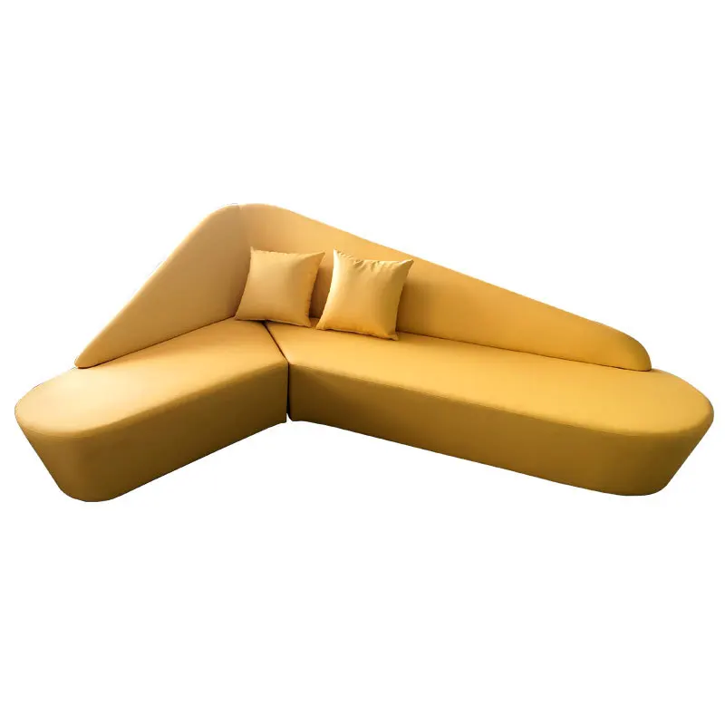 

Moon Sofa Commercial Place L-Shaped Personality Creative Corner Office Reception Leisure Sofa