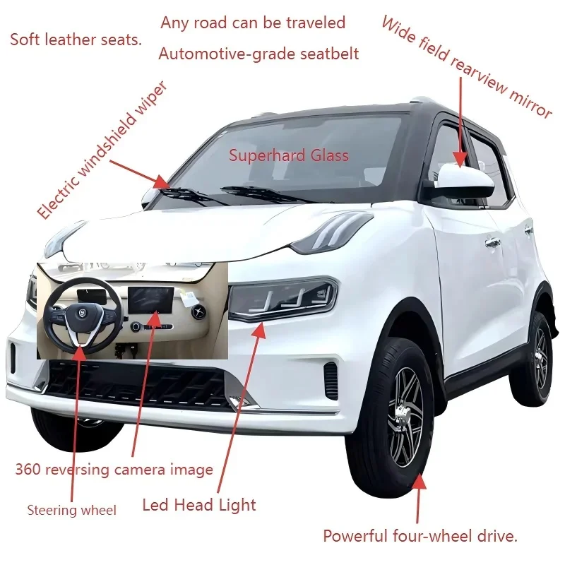 Cheap and Popular New Energy Adult Four-wheel Small Vehicle