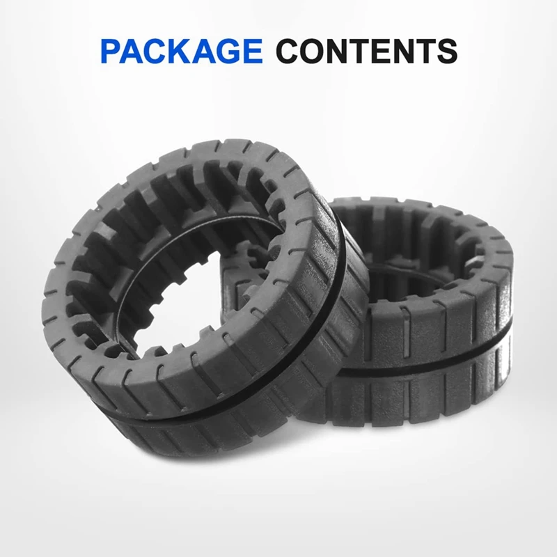 Черные колесные шины для Irobot Braava Jet M6 (6110) (6012) (6112) (6113) () Ultimate Robot Mop