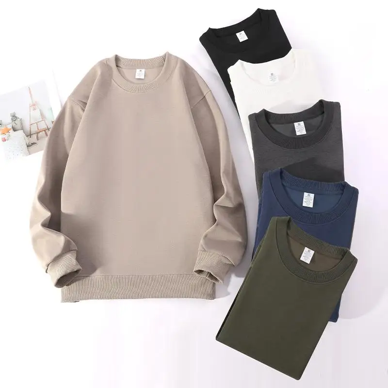 

Мужская модная осенняя толстовка с круглым вырезом, повседневный повседневный пуловер, мужской топ на осень, удобный и стильный