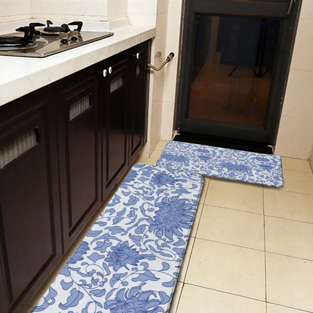 Kitchen Door Steps Water-Absorbing  Non-slip Foot Mats Artistic Texture Luxury Diatomite Bathroom Floor Mats