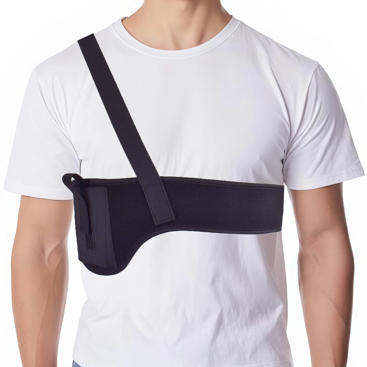 Shoulder concealed underarm holster multifunctional outdoor tactical belt view 2