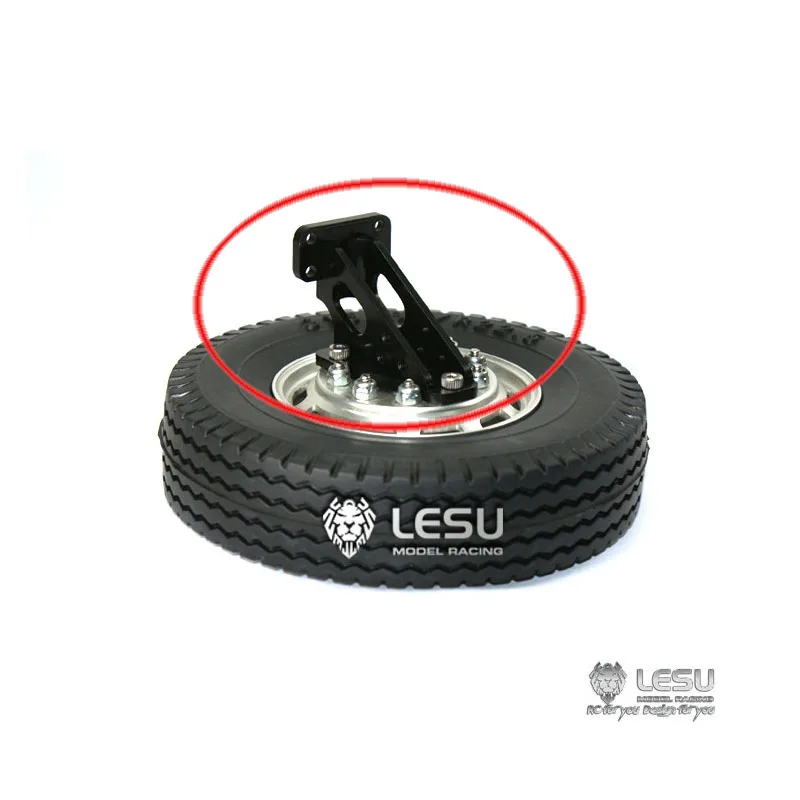 RC 1/14 Simulation Spare Tire Rack for Tamiya Hydraulic Excavator Loader Dump Truck for SCANIA MAN VOLVO Trailer Tipper DIY Part