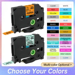 31 Colors TZE 231 234 334 Label Tape 12mm Compatible for Label Work for Brother P-touch Label Printer PT-H110 PT-E105 PT-H101C