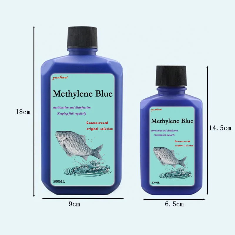 200 / 500 مل خزان الأسماك تنقية المياه واضحة النيتريفينغ البكتيريا الهضم السائل حوض السمك زراعة الإمدادات Fishbowl معالجة المياهالأسماك الزخرفية للأكواريوم الميثيلين المياه الزرقاء عامل توضيح استقرار تنقية المياه الكلو