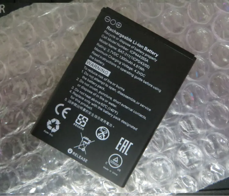 Аккумулятор ALLCCX BAT-311 для Acer Liquid M220 Liquid Z200 Liquid Z220 хорошего качества