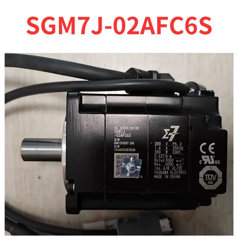 

Second-hand SGM7J-02AFC6S servo motor test OK Fast Shipping