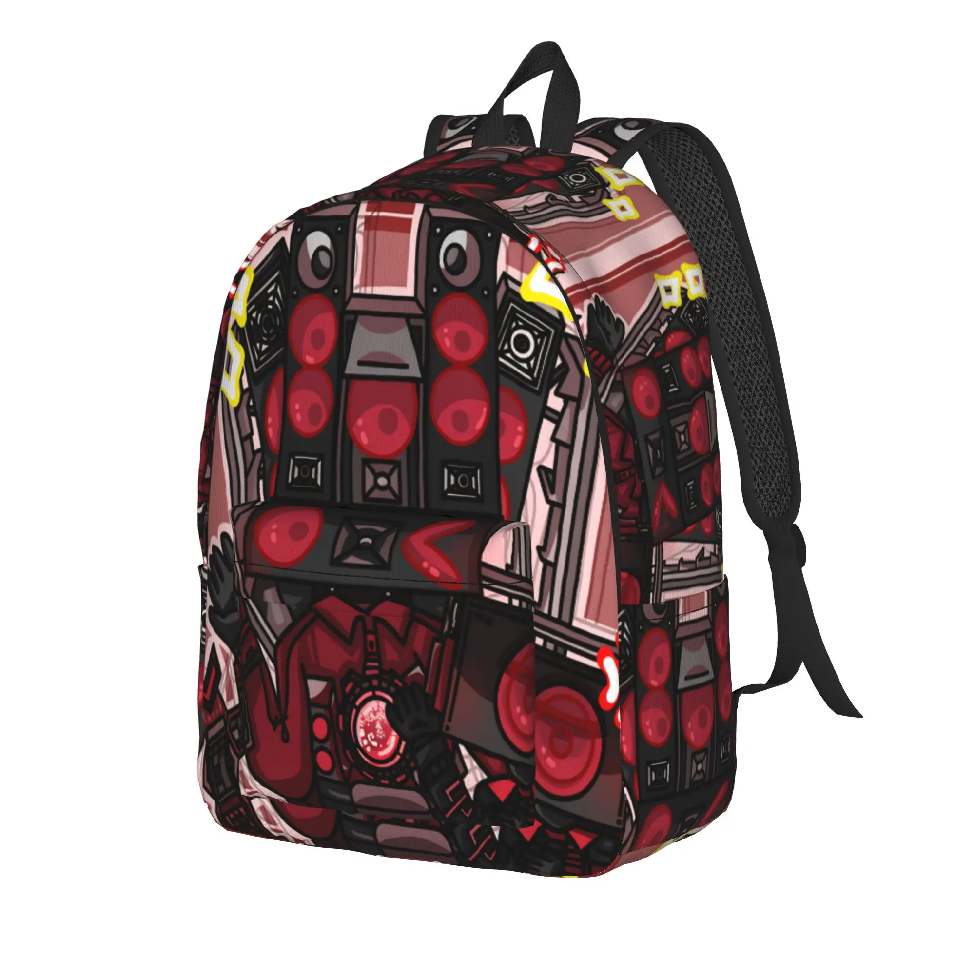 Dark Titan Speakerman Skibidi Toilet Backpack  University Backpacks Women Men Custom Large School Bags Modern Rucksack