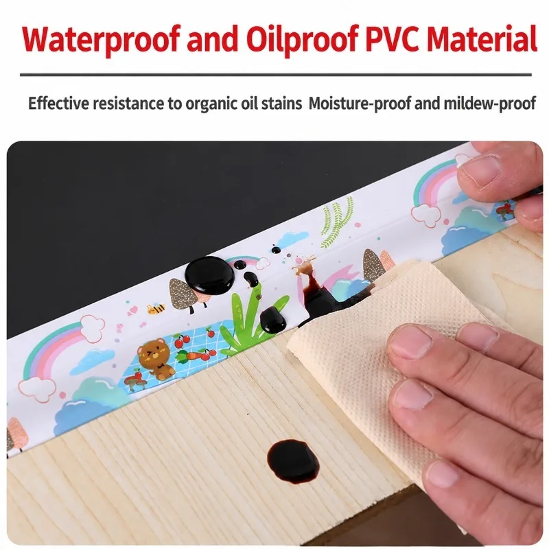 Self Adhesive Sealing Strip Waterproof Mold Proof Caulk Tape for Toilet Kitchen Sink Edge Decorative Trim