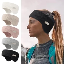 Winter Ear Warmer Earmuffs Headband Cute Hair Bands Outdoor Skiing Sport Thick Hairband For Women Men Headscarf Hair Accessories