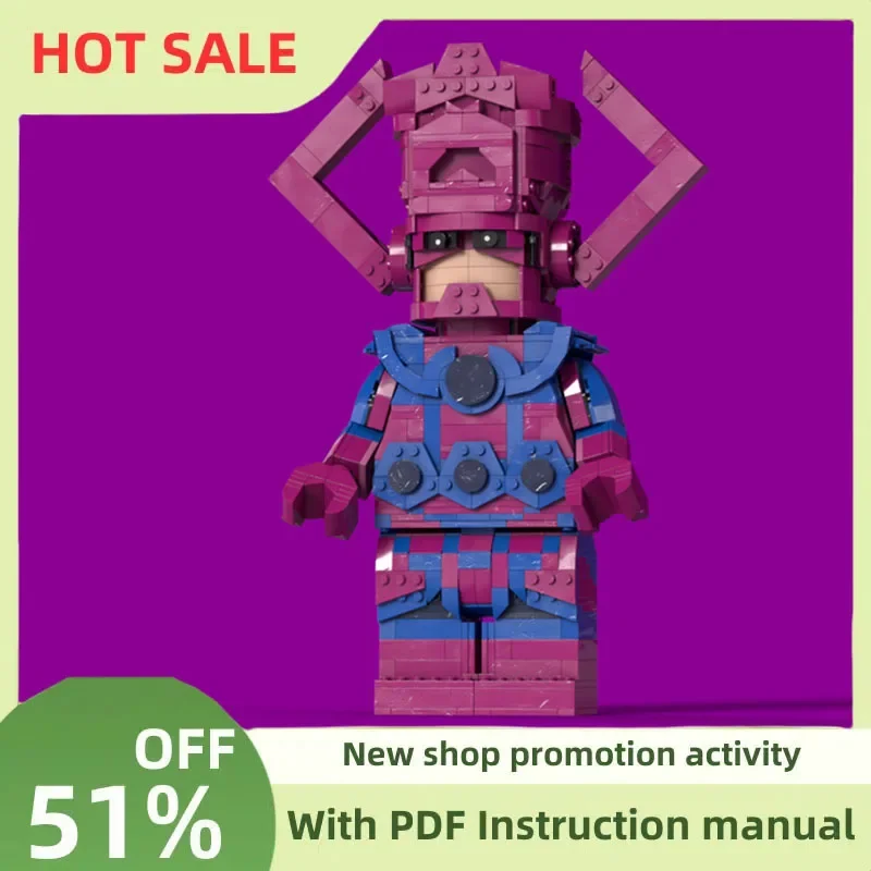 

New 1056Pcs Famous Hero Movie Moc Miniature Character Buildable Figure Model Building Blocks Diy Creative Ideas Kids Toys Gift