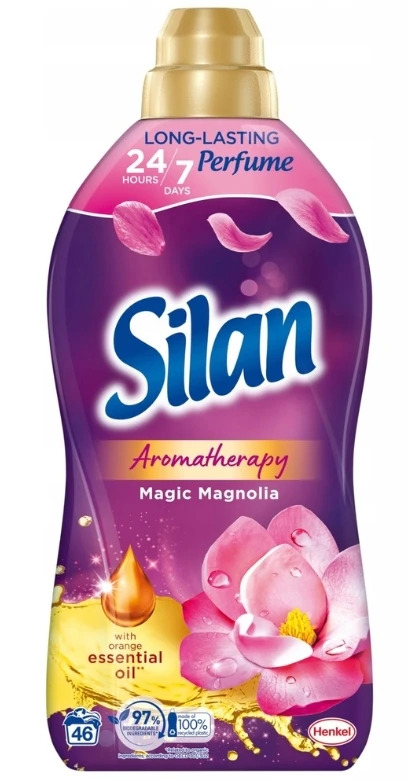 Aromatherapy Silan Magic Magnolia Rinse Fluid, 1012 ML, Softens and Refreshes