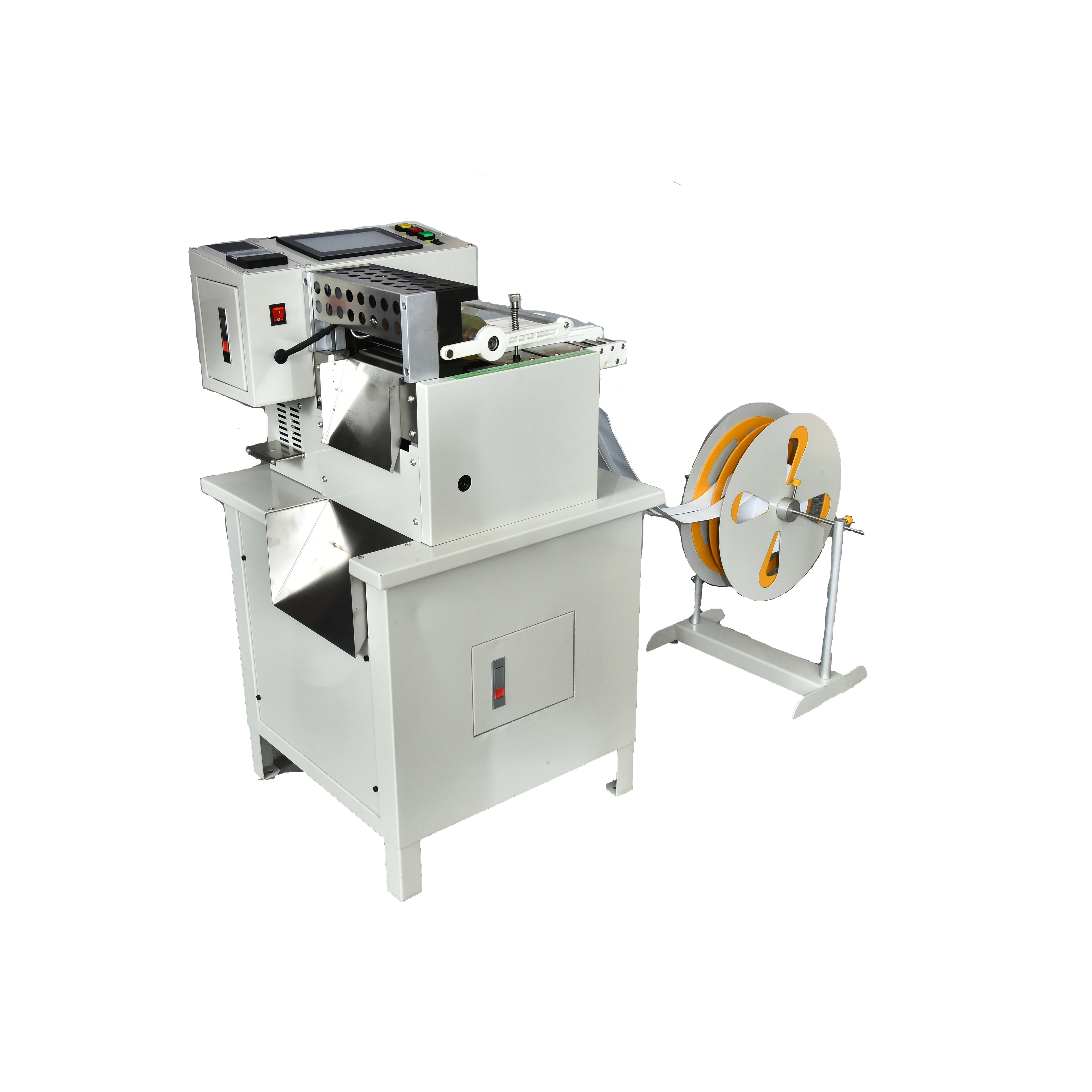 

160 Model High Efficiency Fully Automatic Heat Shrinkage / Fiber /pvc/ Foil /wire/ Rope/band/paper Cutter Tube Cutting Machine