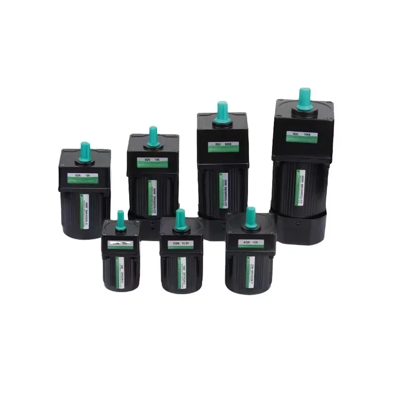 150W 220V small adjustable speed gear adjustable motor with forward and reverse micro AC motor