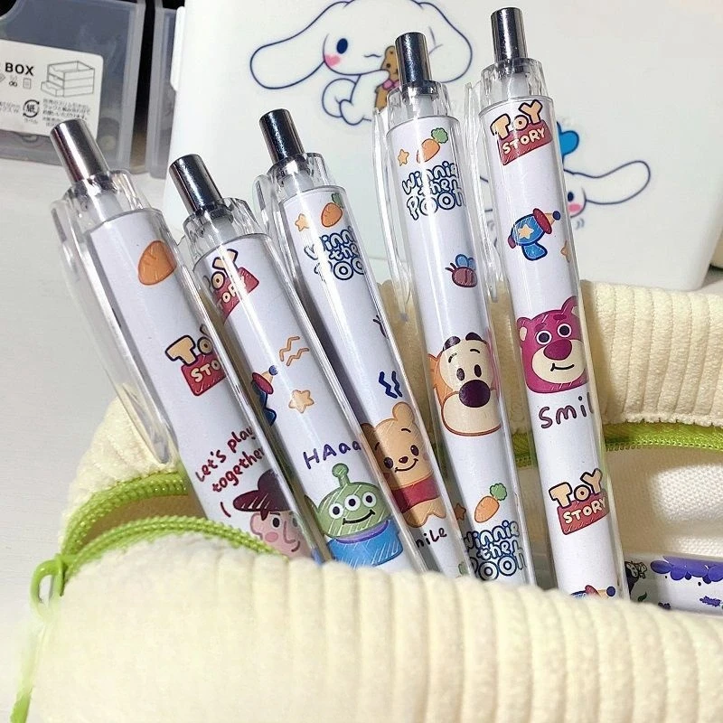 

Anime Disney Cute Cartoon Student Specific Black Water Pen Toy Story Series Press Neutral Signature Pen