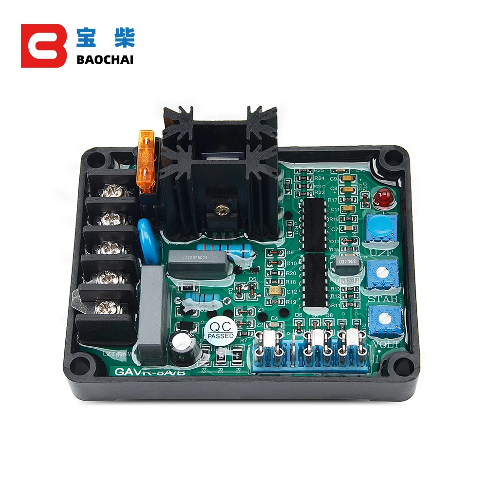 GAVR 8A Brushless Generator Avr Automatic Voltage Regulator 30kva Diesel Generador Power Stabilizers